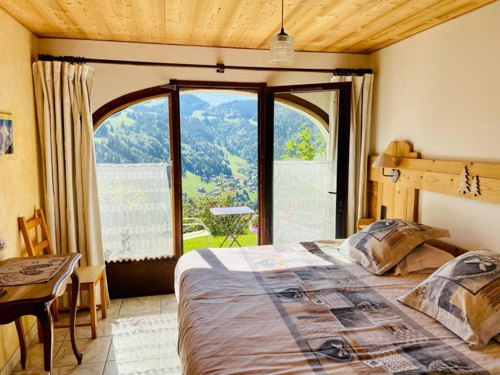 Chambre D'Hotes La Trace La Clusaz Eksteriør billede