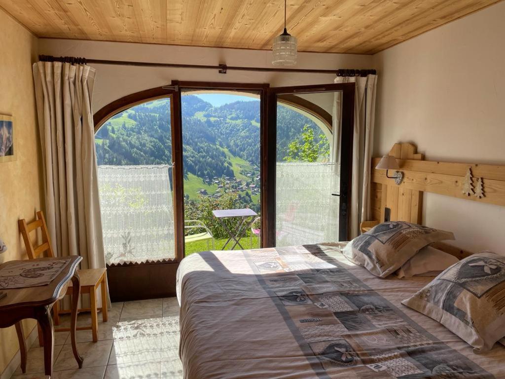 Chambre D'Hotes La Trace La Clusaz Eksteriør billede