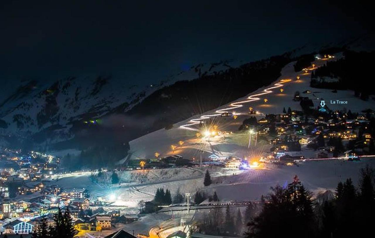Chambre D'Hotes La Trace La Clusaz Eksteriør billede