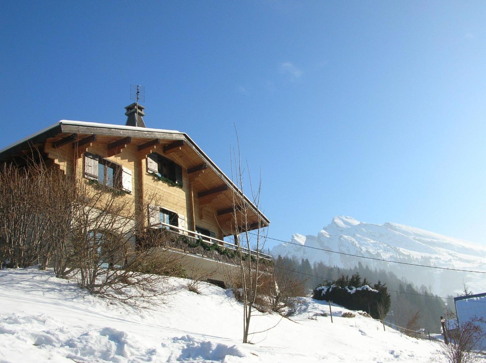 Chambre D'Hotes La Trace La Clusaz Eksteriør billede