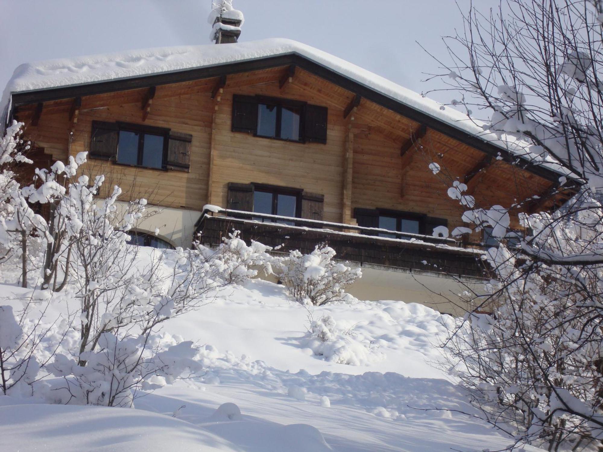 Chambre D'Hotes La Trace La Clusaz Eksteriør billede
